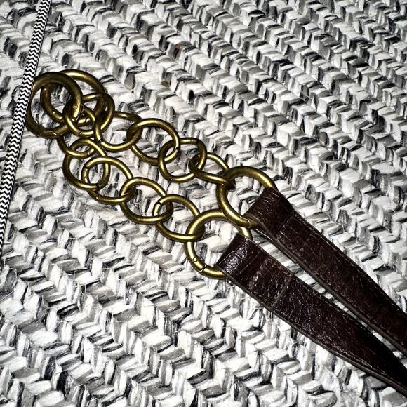 Miche Classic Purse Handles Women's Brown Bronze Large Chain - Picture 7 of 7